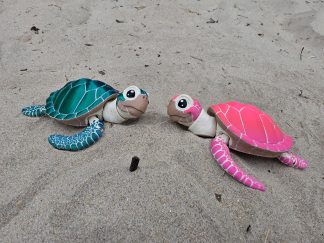 Flexi sea turtle articulated 3D printed turtle toy