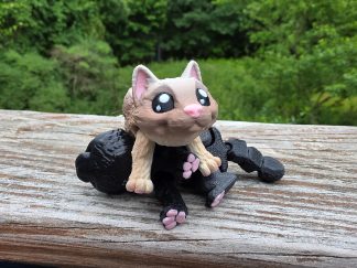 Flexi kitty articulated 3D printed cat toy