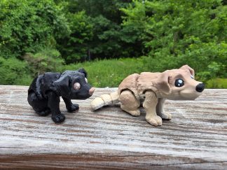 Flexi puppy articulated 3D printed puppy toy