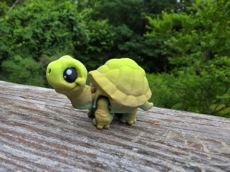 Flexi tortoise articulated 3D printed tortoise toy